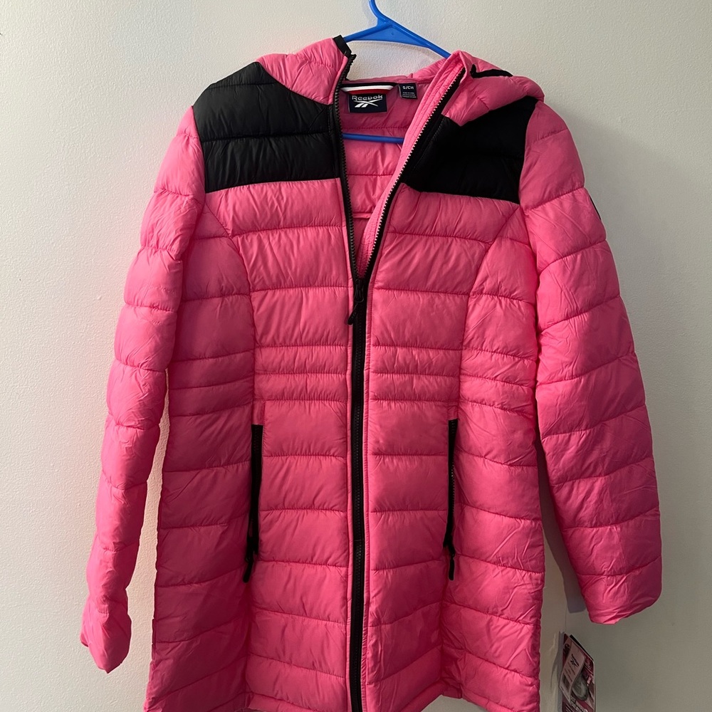 Women Reebok glacier jacket size Small/ Pink
